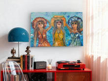 Load image into Gallery viewer, Sun Feb 15 11am &quot;My Tribe&quot; Impasto Painting Workshop
