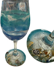 Load image into Gallery viewer, Sat Jan 24 11am Uv Resin Pour Wine Glass and Base Workshop
