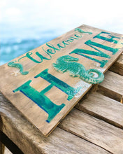 Load image into Gallery viewer, Fri Jan 23 11am 2ft Large 3D Seahorse Welcome Sign Workshop
