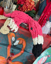 Load image into Gallery viewer, Sun March 22  11am "Get Loopy With Sherry" Over Size Flamingo Pillow Workshop
