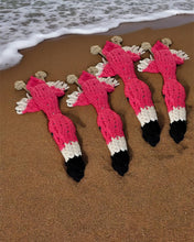 Load image into Gallery viewer, Sun March 22  11am "Get Loopy With Sherry" Over Size Flamingo Pillow Workshop
