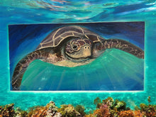 Load image into Gallery viewer, Fri April 3 11am Sea Turtle In Acrylics Workshop
