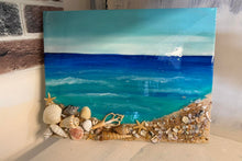 Load image into Gallery viewer, Friday March 13 11am "Serenity" A Acrylic and Resin Workshop
