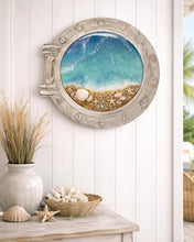 Load image into Gallery viewer, Sat April 18 11am Large Porthole Resin Pour Art Workshop
