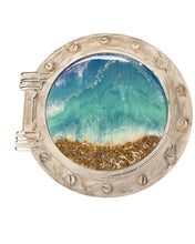 Load image into Gallery viewer, Sat April 18 11am Large Porthole Resin Pour Art Workshop
