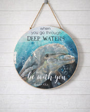 Load image into Gallery viewer, Sunday June 7 11am 20" Wood / Resin Dolphin Sign Workshop
