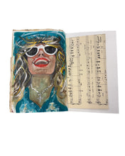 Load image into Gallery viewer, Friday June 5 1pm Junk Art Journal Entry "Laugh"
