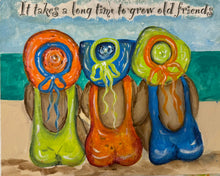 Load image into Gallery viewer, Thur July 9 8am Coffee and Canvas "Old Friends"
