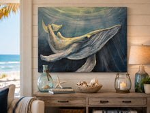 Load image into Gallery viewer, Sun Aug 16 11am 16x20 Whale Acyrlics Workshop
