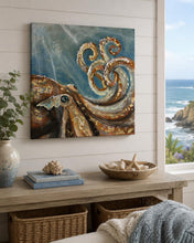 Load image into Gallery viewer, Sat July 18 11am Gold Leaf Octopus Workshop
