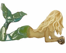 Load image into Gallery viewer, Mon Aug 17 11am SPECIAL PRICE Resin Sea Glass Mermaid
