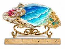 Load image into Gallery viewer, Sunday August 30 11am Flamazing Oyster Shell Trinket Dish Workshop
