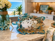 Load image into Gallery viewer, Mon Sept 21 11am Ocean Treasure Resin Sea Turtle Bowl Workshop
