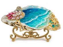 Load image into Gallery viewer, Sunday August 30 11am Flamazing Oyster Shell Trinket Dish Workshop
