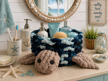 Load image into Gallery viewer, Sat Sept 12 11am Getting Loopy Sea Turtle Basket

