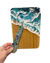 Load image into Gallery viewer, Sat Oct 31 11am Taking Resin to The Next Level Resin Cutting Board and Sea Glass Serving Tongs Workshp
