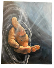 Load image into Gallery viewer, Sat Dec 5 11am "Hand Of Hope" 16x20 Acyrlics
