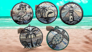 Sat July 19 11am Flamingo 2ft Crushed Glass Resin Sun Catcher Workshop