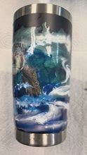 Load and play video in Gallery viewer, Sat Sept 20 11am Ocean Resin pour and Art Work Workshop
